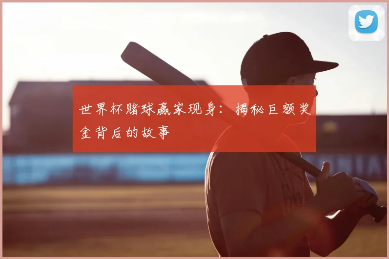 世界杯赌球赢家现身:揭秘巨额奖金背后的故事